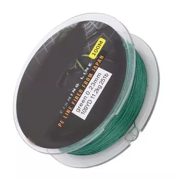 100 м Многоцветная Плетеная Леска Износостойкая Прочная Плетеная ЛескаЧерный 0.6