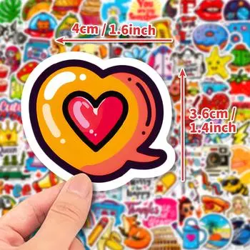 100 маленьких яичных тартов, маленькие свежие наклейки, еда для животных, текст на видео, самодельные наклейки на стакан воды, чехол для мобильного телефона