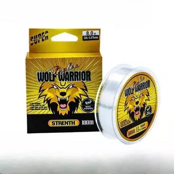 100 метров рыболовная леска, основная леска, подстрока, сильная тяга, дальняя рыболовная приманка, морская удочка, прозрачная нейлоновая леска, леска 0.8