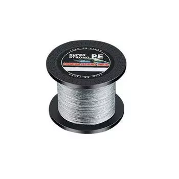 100-метровая сверхпрочная леска с защитой от намотки, плетеная из 4 нитей полиэтилена, проволочная снасть 2*