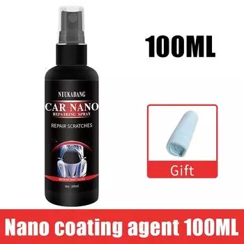 100 мл 120 мл 250 мл нано-спрей для ремонта царапин автомобиля с керамическим покрытием для ухода за краской и обеззараживания антиокислительный польский инструмент для покрытия стекла 100ML