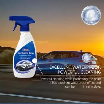 100 мл автомобильный керамический спрей-покрытие Quick Nano-Coating Wax Car Plating Accessories Agent Ystal Cr Cleaning Care Paint J5S9