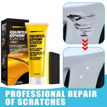 100 мл автомобильный Стайлинг, ремонт царапин, полирующий воск, крем против царапин, средство для очистки краски, набор для ухода за автомобилем, инструменты для чистки автомобиля 100ml