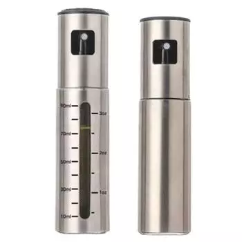 100 мл Бутылка-спрей для масла с антипригарным покрытием, кухонный пресс-спрей, распылитель для оливкового масла, соевого соуса without Scale