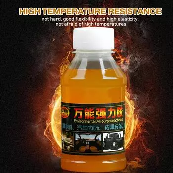 100 мл быстросохнущий клей жидкий клей для ремонта обивки крыши автомобиля ткань кожа полиэстер ремонт кукол портативный прочный универсальный клей
