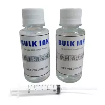 100 мл чистящая жидкость для очистки красок для Epson для Canon для струйных принтеров Brother For Dye Cleaning