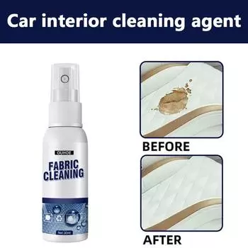100 мл чистящее средство для салона автомобиля, тканая ткань для фланца автомобильного сиденья, безводный сильный чистящий спрей, средство для чистки ковров 100ml