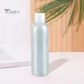 100 мл дорожные бутылки портативный многоразовый диспенсер без бисфенола А прозрачный дизайн для косметических туалетных принадлежностей 100ML чёрный