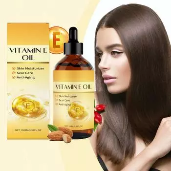 100 мл E Multi-effect Skin Care Oil Увлажняющее и питательное масло для ухода за кожей лица, тела, волос One Size