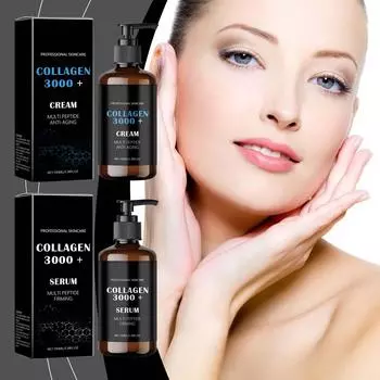 100 мл Гиалуроновая серия по уходу за кожей лица Увлажняющая, увлажняющая, питательная, эластичная и сияющая серия по уходу за кожей лица One Size