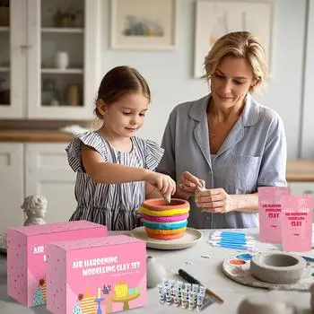 100 мл каменный пластик не требующий выпекания высушенный гончарный набор инструментов для гончарного дела упаковка материалов для самостоятельной работы One Size