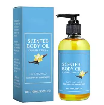 100 мл Карамельное масло для тела Увлажняющее и питательное масло для массажа кожи One Size