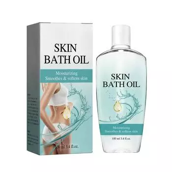 100 мл масло для купания кожи, восстанавливающее увлажняющее масло для купания кожи, снимает сухость, увлажняет кожу, увлажняет