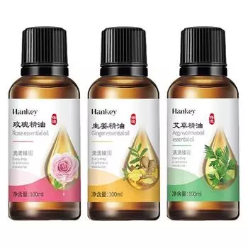 100 мл массажное масло полыни, имбиря, розы, увлажняющее, успокаивающее эфирное масло для ухода за кожей, спа-салон красоты Rose