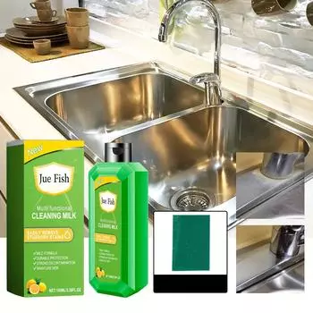 100 мл Многофункциональное моющее средство для кухни. Очистка кухни от тяжелого масла. Обеззараживание и чистка кухонной утвари, кастрюль, мисок и варочных панелей. 100ml