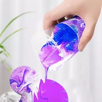 100 мл модный многоцветный опциональный легко наносимый жидкий пигмент художественные ремесла рисование жидкая живопись школьные принадлежности белый