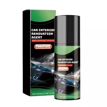 100 мл Мягкий жидкий восстанавливающий спрей для очистки деталей автомобиля Эссенция для чистки салона автомобиля Средства для чистки автомобиля CHINA