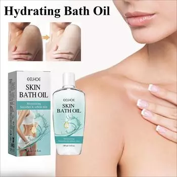 100 мл натуральное масло для ванны, нежное очищение тела, восстановление кожи, увлажнение, смазывание, омоложение кожи, глубокий уход 100ml
