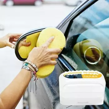 100 мл очиститель для автомобильных стекол щетка для чистки автомобильных стекол очиститель масляной пленки на лобовом стекле средство для полировки стекол техническое обслуживание автомобиля CHINA