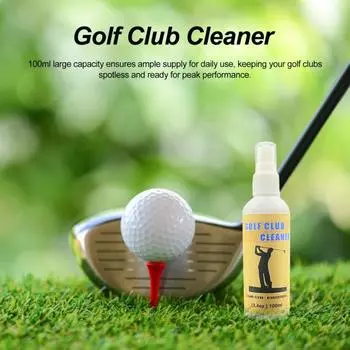 100 мл очиститель для клюшек и рукояток для гольфа, спрей для очистки клюшек для гольфа, удаление грязи