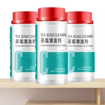 100 мл очиститель пятен от чая Быстродействующий многоцелевой пищевой чайник Чайники для удаления накипи Чайный сервиз Средство для удаления пятен от кофе Чистящий моющий порошок 100ML