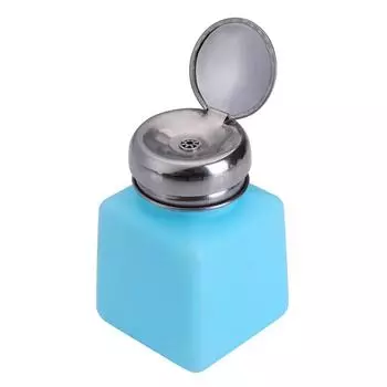 100 мл пустая бутылка для жидкого спирта, средство для удаления остатков клея, портативный дозатор, насос, инструмент для очистки бутылок