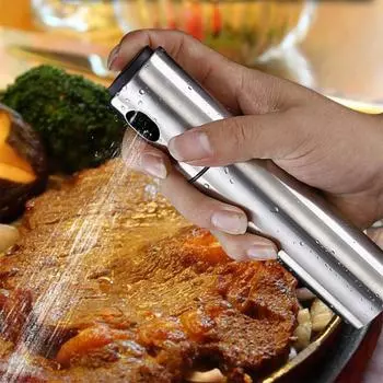 100 мл распылительный насос тонкого тумана из нержавеющей стали, оливковый насос, распылитель, распылитель масла, горшок, диспенсер для приготовления пищи, кухонные инструменты, аксессуары