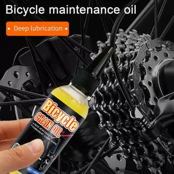 100 мл смазка для велосипедной цепи, долговечная смазка для цепи горного велосипеда, снижение трения, смазочное масло для дорожного велосипеда, обслуживание велосипеда 100ML