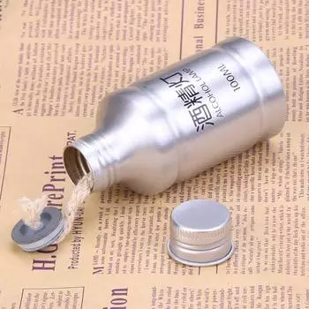 100 мл спиртовая лампа алюминиевый сплав горелка лампа жидкость серебряный