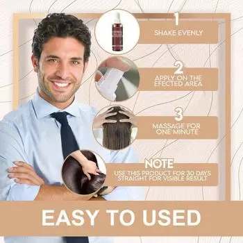 100 мл спрей для волос натуральный простой в использовании растительные экстракты травяной спрей для седых волос для красоты 100ML