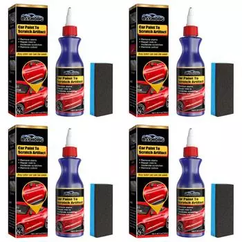 100 мл Средство для удаления царапин на автомобиле Восстановитель краски для глубоких царапин(С губкой)