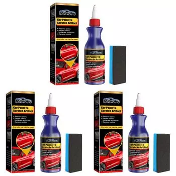 100 мл Средство для удаления царапин на автомобиле Восстановитель краски для глубоких царапин(С губкой)