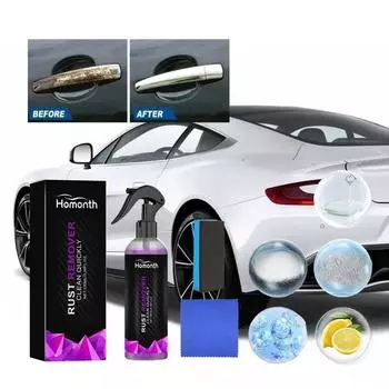 100 мл средство для удаления ржавчины с автомобиля, многоцелевое средство для удаления ржавчины, спрей для удаления ржавчины с дверей ванной комнаты, сильное средство для удаления ржавчины, полировка и восстановление железа 100ml