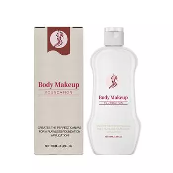 100 мл Тональный крем для тела Жидкий консилер Увлажняющий Стойкий Макияж для тела One Size