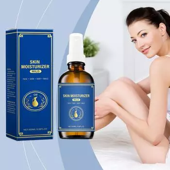 100 мл увлажняющего масла для тела, питает тело, увлажняет все тело и обеспечивает длительное питание кожи синий