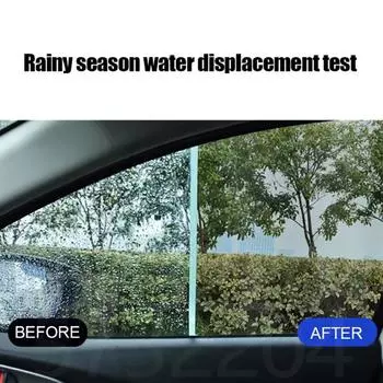 100 мл водоотталкивающий спрей для лобового стекла автомобиля, покрытие от дождя для автомобильного стекла, гидрофобное покрытие от дождя, очки для шлема, предотвращающее запотевание стекла