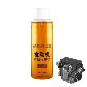 100 мл. Защитное средство для двигателя от износа, шумоподавление, сильное горение, жидкая присадка к моторному маслу, автомобильные принадлежности CN