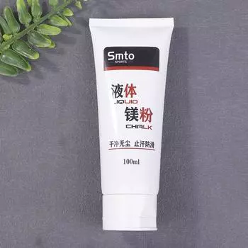 100 мл жидкий мел противоскользящий жидкий порошок магнезии для тяжелой атлетики скалолазания лифтинга тренировок спортзал спорт