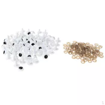 100 мм безопасные мультяшные винтовые глаза для плюшевого мишки, куклы, животного, кукольного ремесла