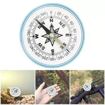 100 мм Большие карманные компасы Круглые компасы для ориентирования на природе Для кемпинга Пеший туризм Навигационные компасы Уличное снаряжение