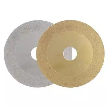 100 мм плоские колеса с алмазным покрытием, шлифовальный и режущий электроинструмент для стеклянного камня