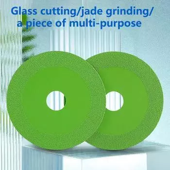 100 мм режущая пила Ультратонкий алмазный отрезной диск по стеклу с внутренним отверстием Мастерская