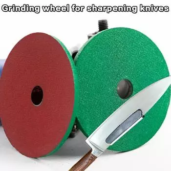 100 мм шлифовальный круг утолщенный отрезной диск из нержавеющей стали абразивный полировальный диск двухсторонний используется для металла, камня и стали 80and320&100x16mm