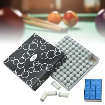 100 насадок для бильярдных киев, необходимые детали для начинающих 9 mm