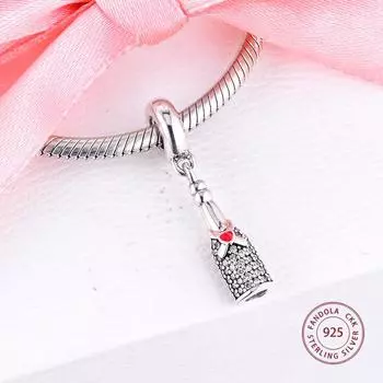 100% настоящее серебро 925 пробы, время празднования, висячие подвески, бусины, подходят для европейских браслетов, аксессуары для изготовления ювелирных изделий своими руками