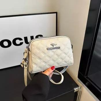 100% натуральная кожа сумки женские сумки 2024 женские дизайнерские сумки через плечо для женщин кошельки мини маленькая сумка через плечо 19CM 13CM 7CM белый