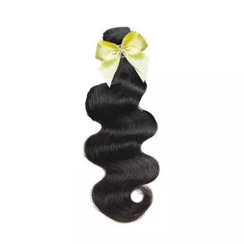 100% натуральные черные волнистые человеческие волосы.