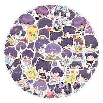 100 Новых Моделей Ци Ю QQ Люди Мультяшные Граффити Наклейки Украсить Холодильник Мобильный Телефон Скейтборд DIY Наклейки