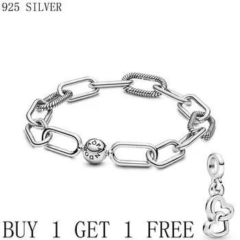 100% новый 925 стерлингового серебра моя любовь звезда фламинго кулон шарм подходит оригинальный браслет DIY ювелирные изделия для женщин 20cm