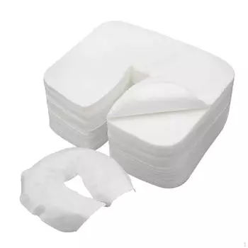 100 одноразовых чехлов для подголовников в косметических процедурах